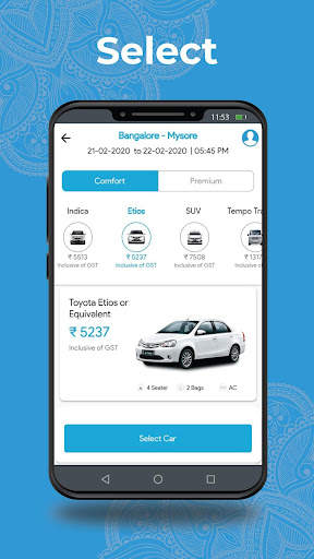 Savaari, Car Rental for India screenshot 4