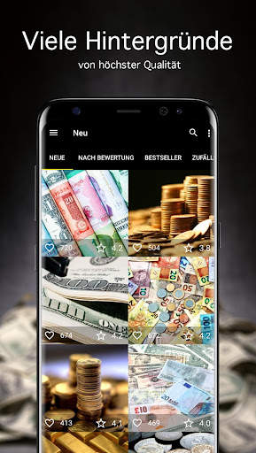 Hintergrundbilder mit Geld 4K screenshot 1