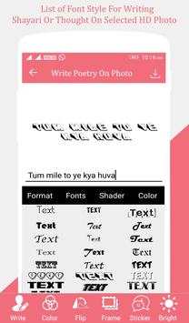 Writing Hindi Poetry On Photo screenshot 3