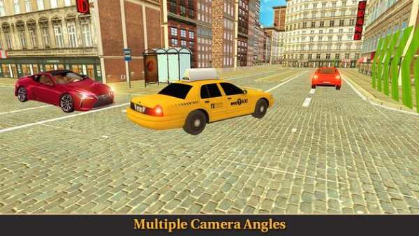 Crazy City Taxi Rush 3D screenshot 5