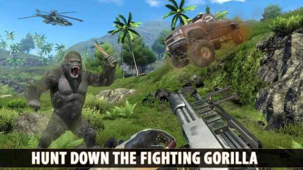 Angry Gorilla Shooting Game screenshot 1