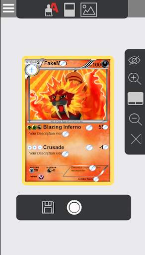 Poke Card Maker screenshot 2