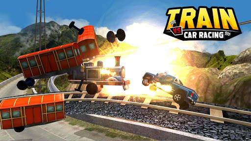 Train Vs Car Racing 2 Player screenshot 5