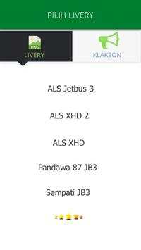 Livery Bus ALS screenshot 1
