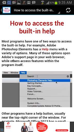 Basic Computer Course screenshot 7