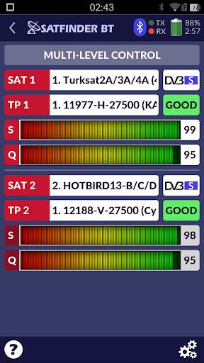 SATFINDER BT DVB-S2 screenshot 8