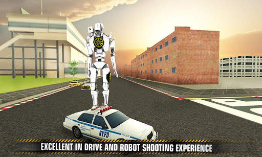 US Army War Robots Car Transform: Robot Games screenshot 2