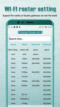 All WiFi Router Settings - WiFi Password Setup screenshot 4