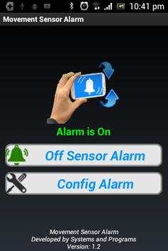 Sensor Alarm Movement screenshot 3