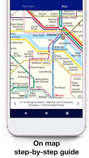 Paris Metro – official metro map and train times screenshot 4