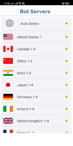Bot VPN -Free VPN- Secured- Unlimited - Free screenshot 3