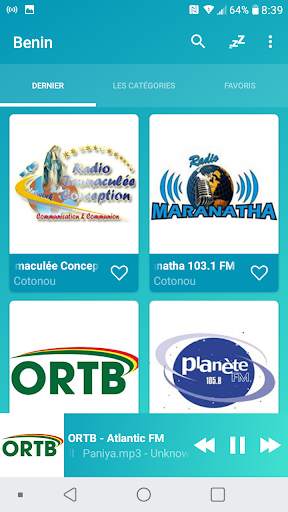 Bénin radios online screenshot 2