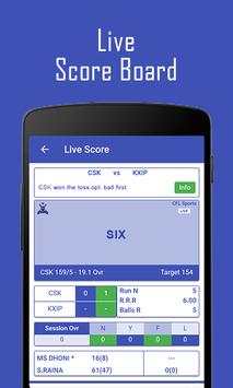 Cricket Fast Live Score screenshot 2