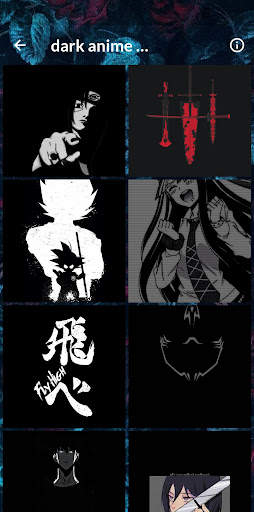 dark anime wallpaper screenshot 1