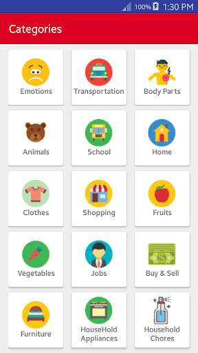 Learn French Vocabulary - speak french offline screenshot 2