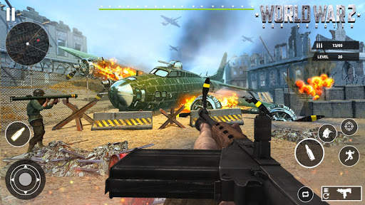 World war 2 Gun shooter: Free WW2 FPS Games 2020 screenshot 7