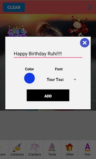 Cake Photo Editor screenshot 4