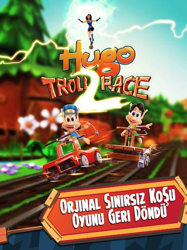 Hugo Troll Race 2:  Rail Rush screenshot 1