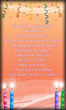Birthday Quotes Live Wallpaper screenshot 3