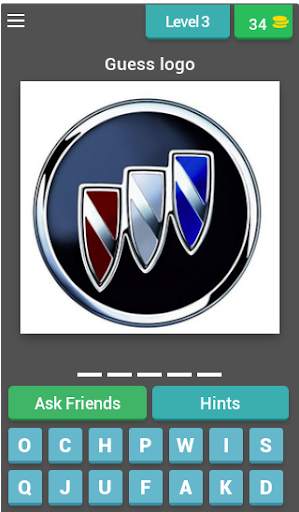 Guess car logo. Car Quiz screenshot 4