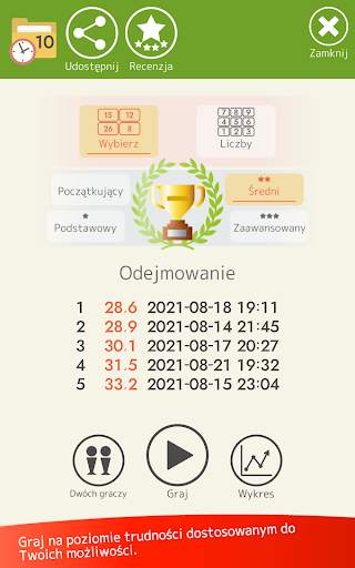Rachunek pamięciowy Matematyka screenshot 12