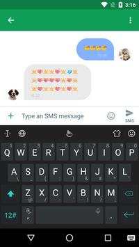 لوحة مفاتيح TouchPal - الرسومات التعبيرية ونسق 7 تصوير الشاشة