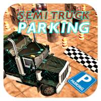 Real Semi Truck Parking Simulator 3d 2020. logo