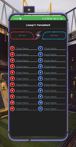 Lineup11 - Football Team Maker screenshot 4