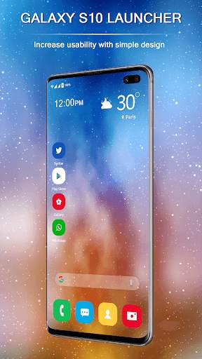 Launcher Galaxy S10 Style screenshot 2