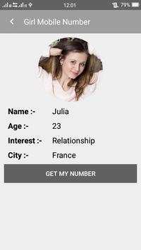 Girl Phone Number screenshot 3