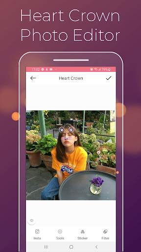 Heart Crown Photo Editor - Cat Face screenshot 6