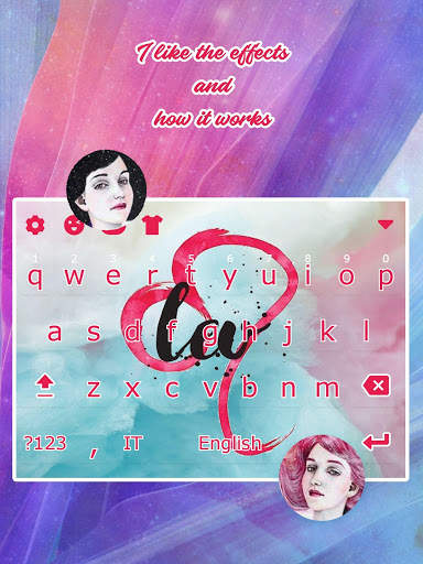 Leo Horoscope Free Keyboard Theme screenshot 3