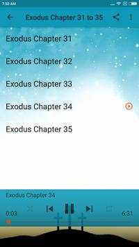 KING JAMES BIBLE: EXODUS - AUDIO screenshot 8