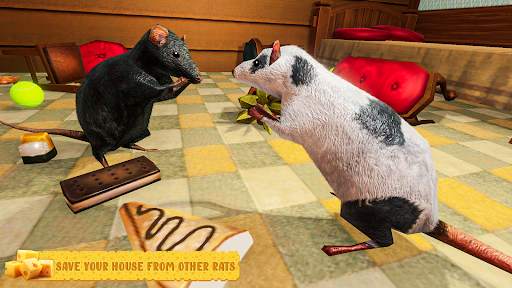 Stray Mouse Family Simulator screenshot 6