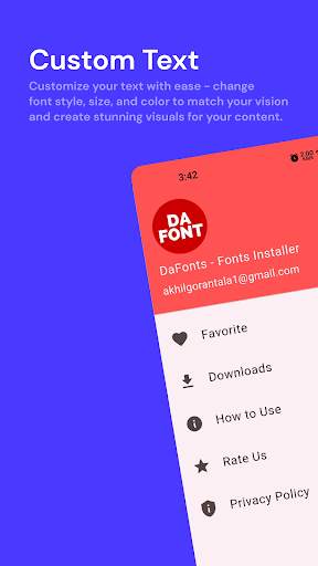 DaFont - Fonts Installer screenshot 3