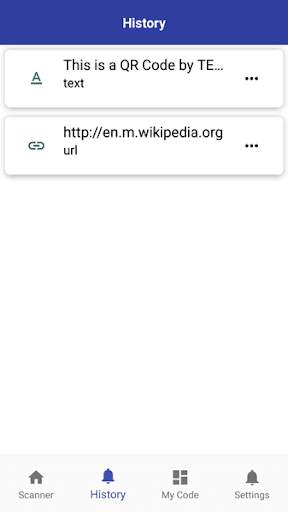 QR Barcode Scanner Android App screenshot 4