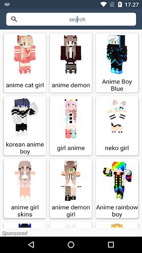 Anime skin for Minecraft screenshot 4