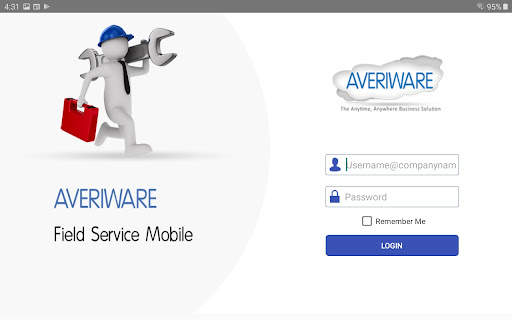 Averiware Field Services APP screenshot 2