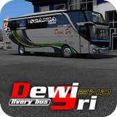 Livery Bus Dewi Sri SHD