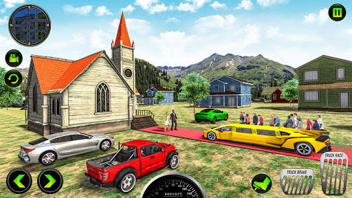 Limousine Taxi Car Driving screenshot 1
