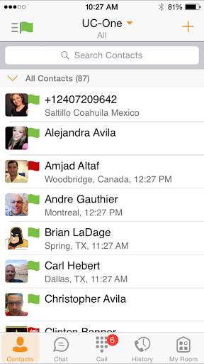CloudPBX Mobile screenshot 2
