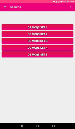 Operating System MCQS скриншот 8