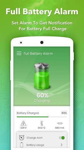 Full Battery Alarm screenshot 1