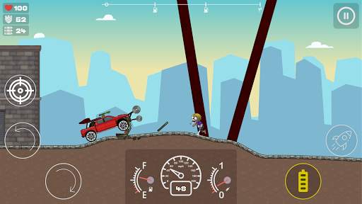 Zombie Car Racing screenshot 8