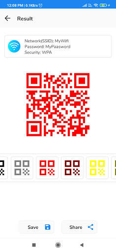 WiFi QR Code Scanner,Generator screenshot 4