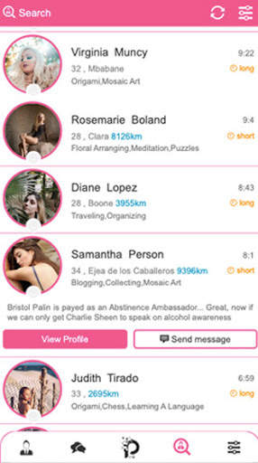 Pink | Dating App to Chat, Date & Meet New People screenshot 1