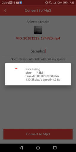 Video MP3 Quickie - Fastest Video to MP3 Converter screenshot 4