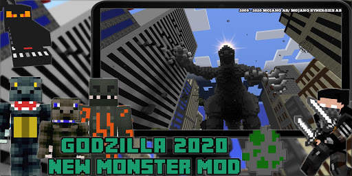 New Monsters - Godzilla King Mod For Craft Game screenshot 4