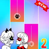 Miraculous Ladybug: Piano Tiles Noir logo