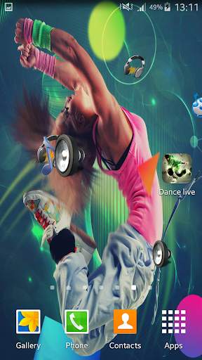 Danza live wallpaper screenshot 4